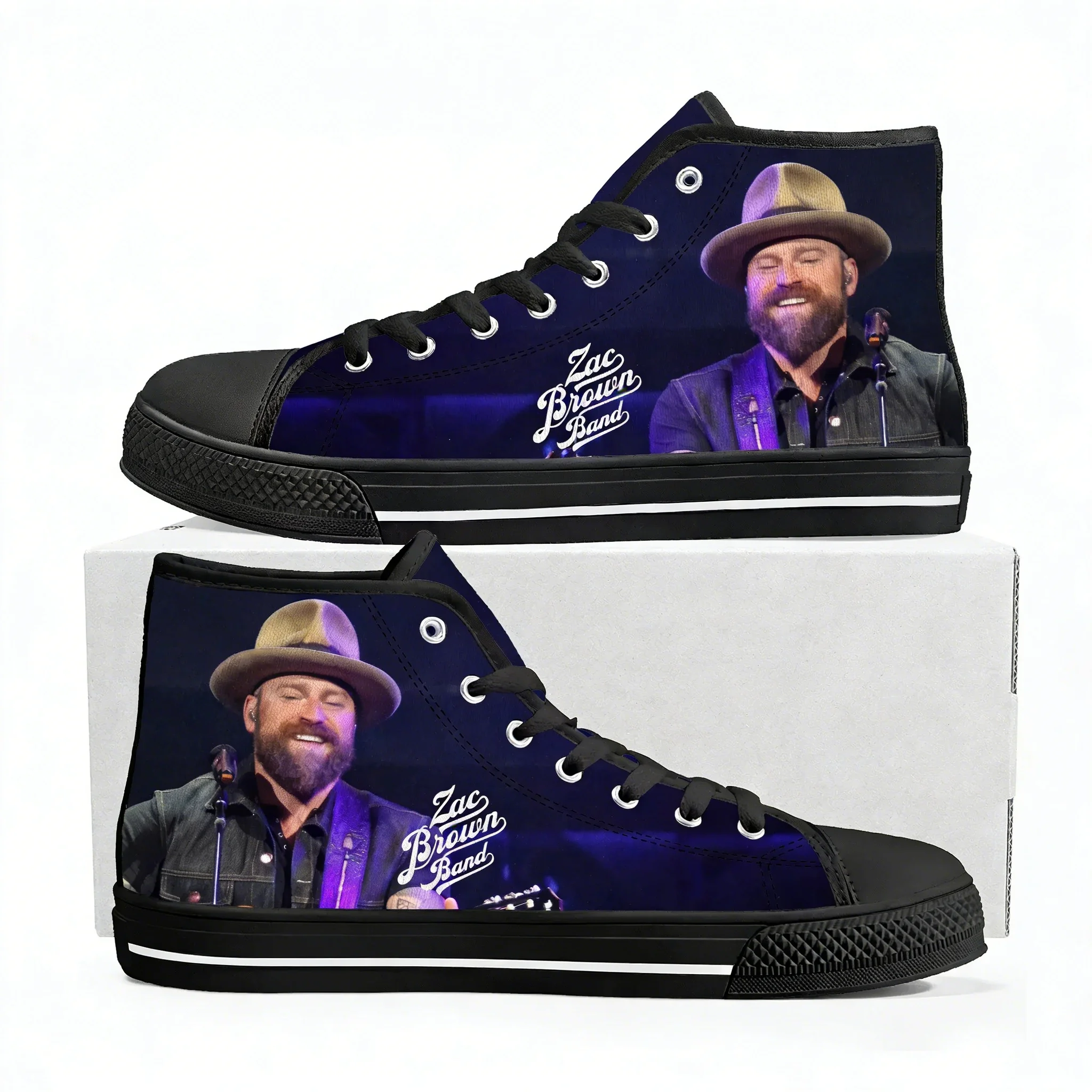 3D Printing Quality - Zac Brown High Top Sneakers Mens
