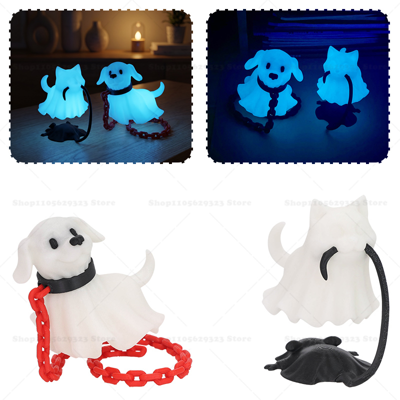 3D Printing Ghosting - 3D Printed Glow In Dark Ghost