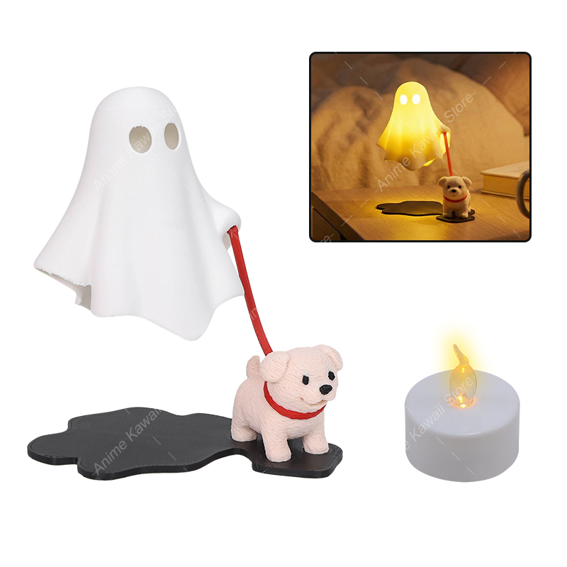 3D Printing Ghosting - 3D Printed Ghost With Dog Ornaments