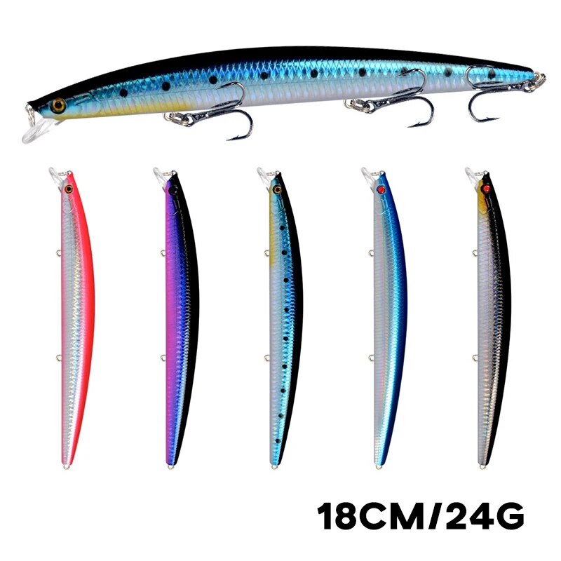 3D Printing Lure - Minnow Fishing Lure Laser Hard Artificial