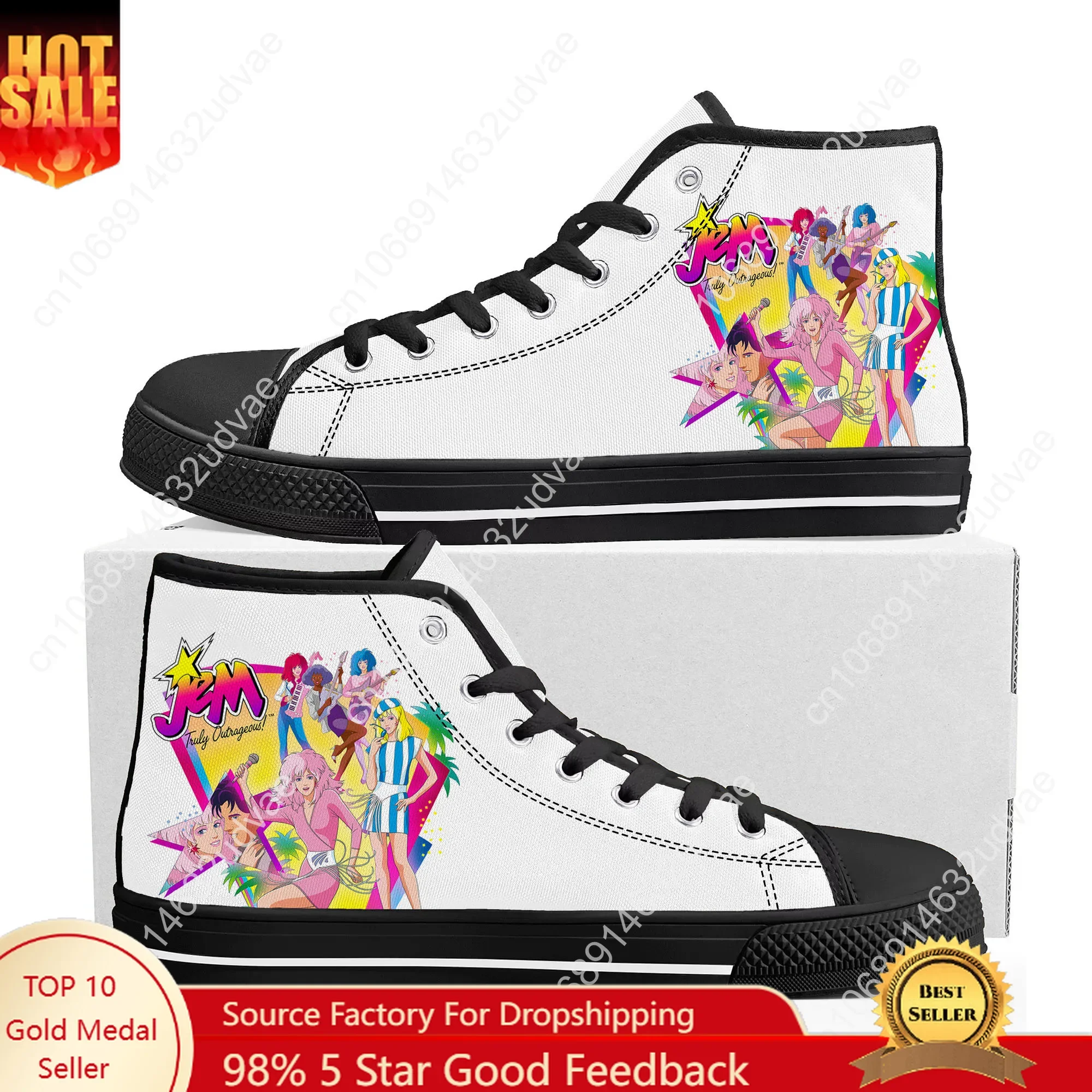 3D Printing Hologram - Jem and The Holograms High Top