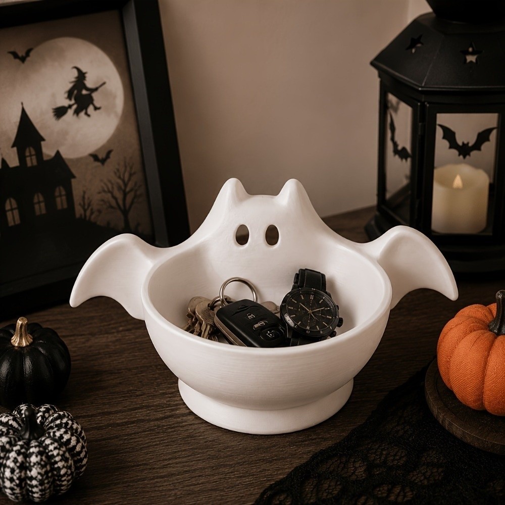 3D Printing Ghosting - 3D Printed Halloween Bat Shaped Storage