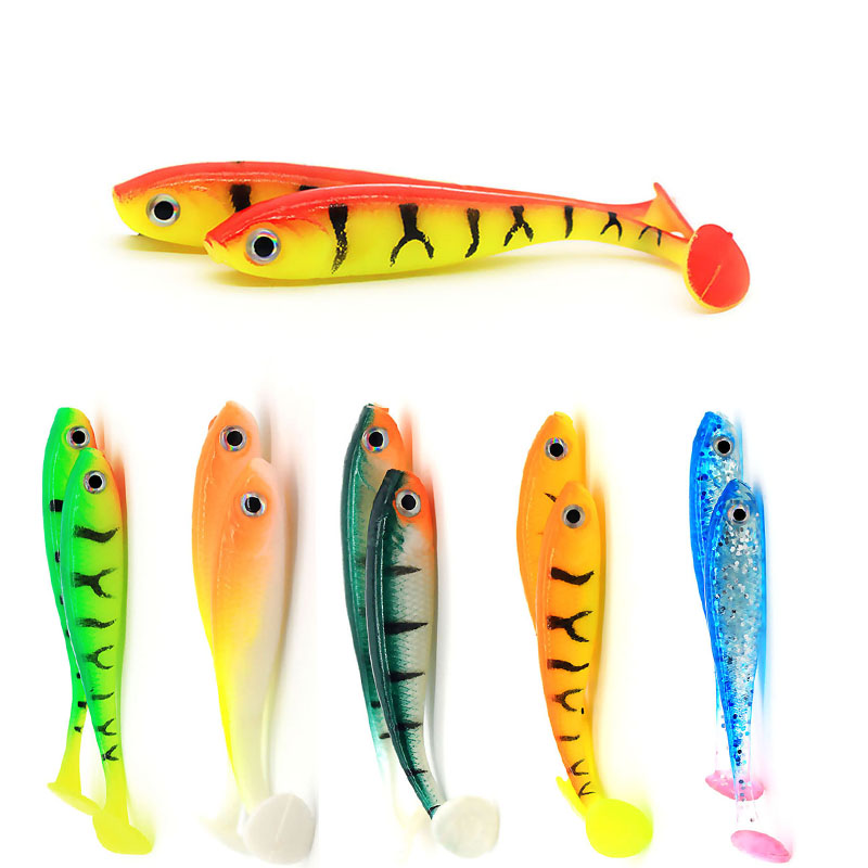 3D Printing Lure - 5 Cái/lốc Mồi Mềm Dụ 3D