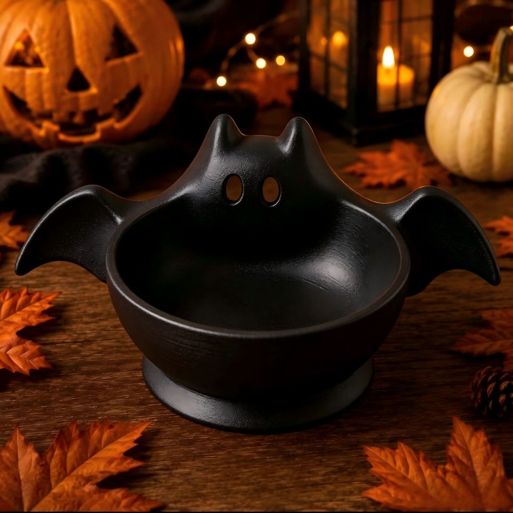 3D Printing Ghosting - 3D Printed Halloween Bat Shaped Storage