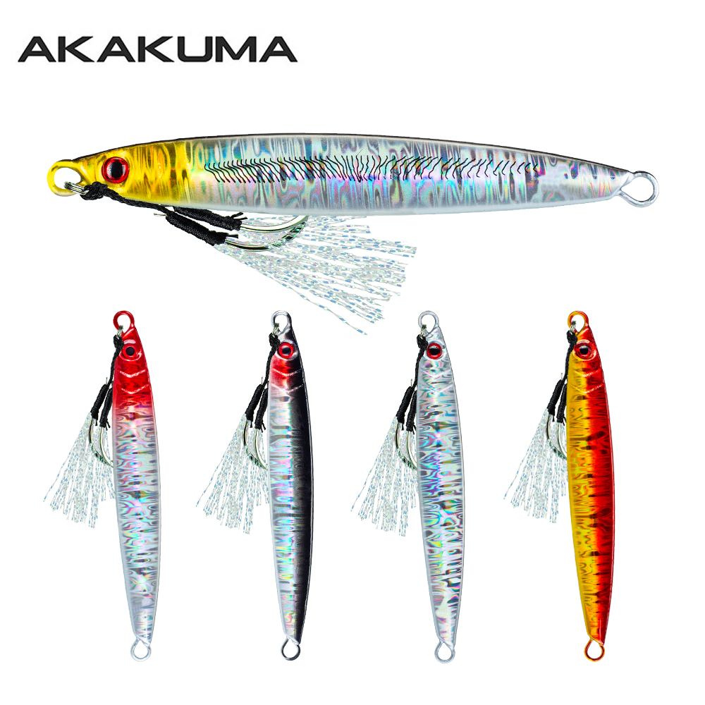3D Printing Lure - 1Pc Metal Jig Casting Lure 14g-100g