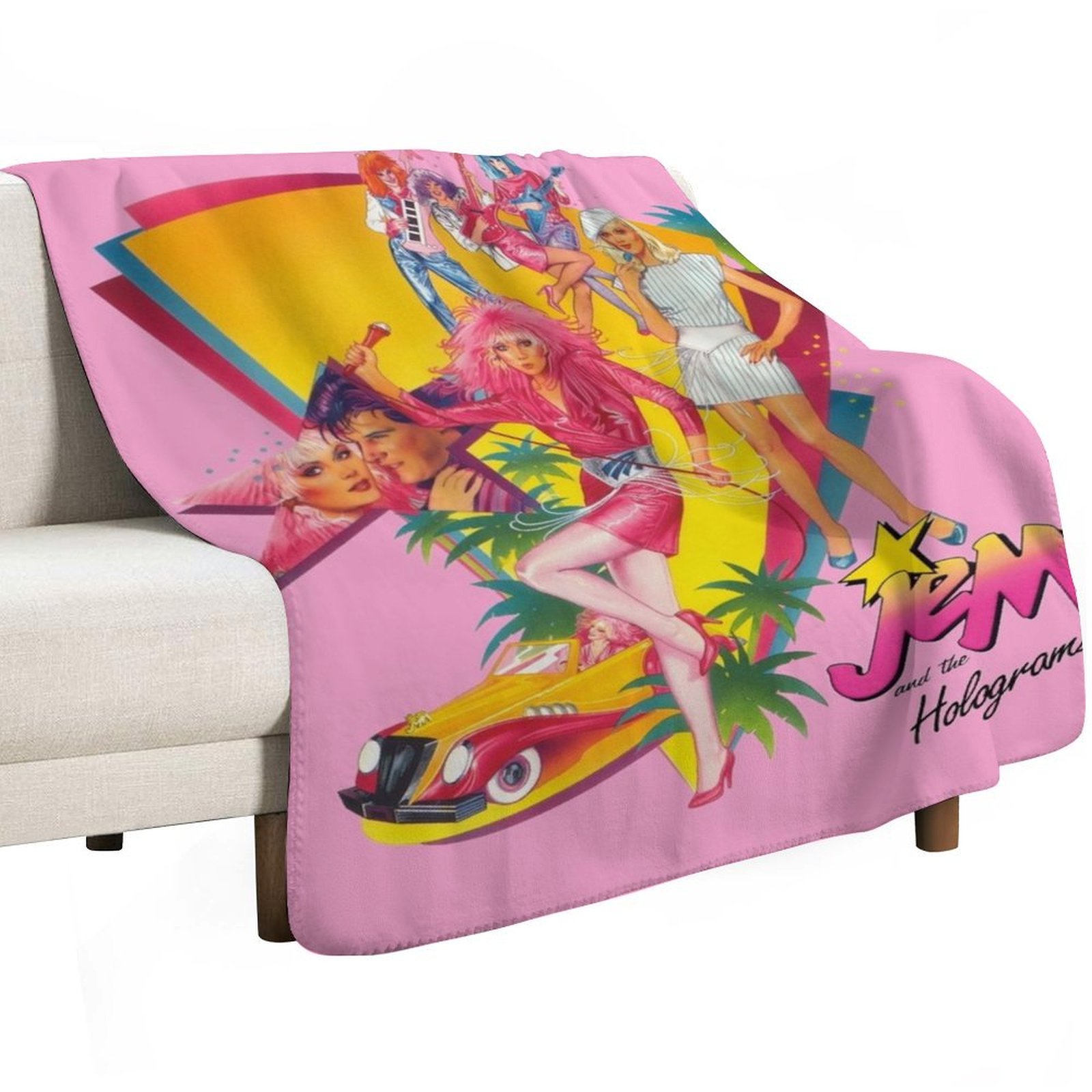 Jem and the Holograms Throw Bl - đánh giá và giá 3D Printing Hologram