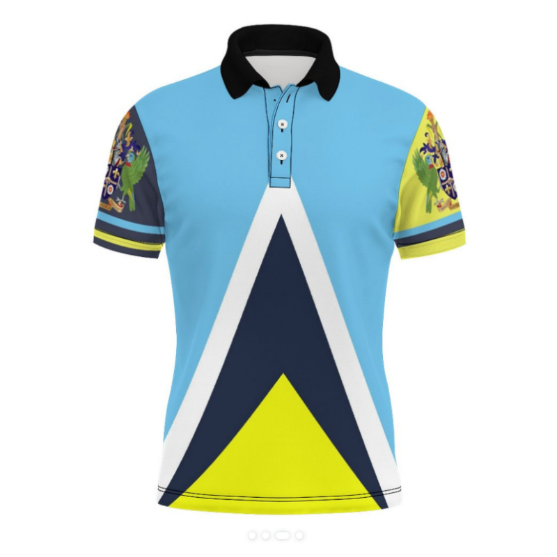 Saint Lucia Polo Shirt Customi - đánh giá và giá 3D Printing Link