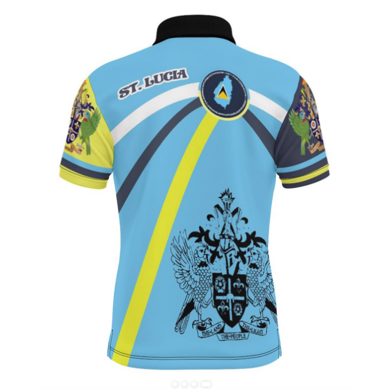 Saint Lucia Polo Shirt Customi - đánh giá và giá 3D Printing Link