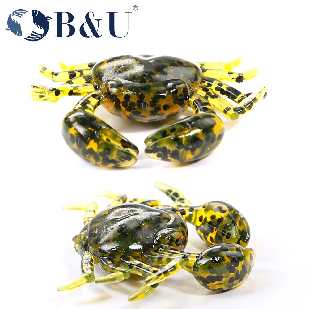 B&U 12pcs Crab Lure 3D Simulat - đánh giá và giá 3D Printing Lure