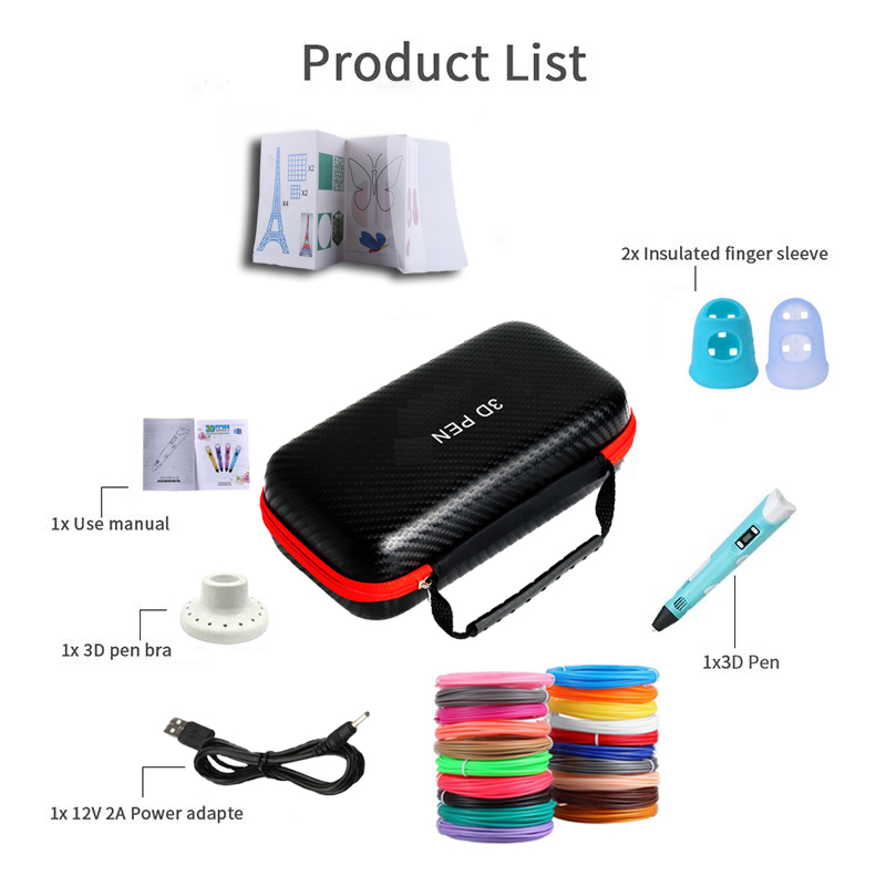 3D Pen With LCD Screen Compati - đánh giá và giá 3D Printing Link