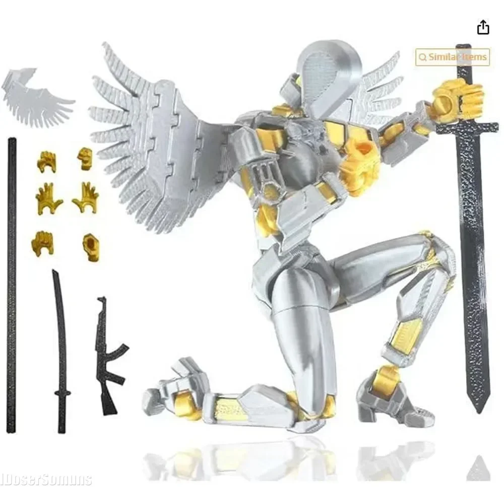 3D Printed Toys Action Figures - đánh giá và giá 3D Printing For Dummies