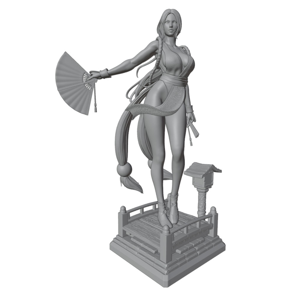 1/24 Sexy Long-Haired Girl Min - đánh giá và giá 3D Printing For Dummies