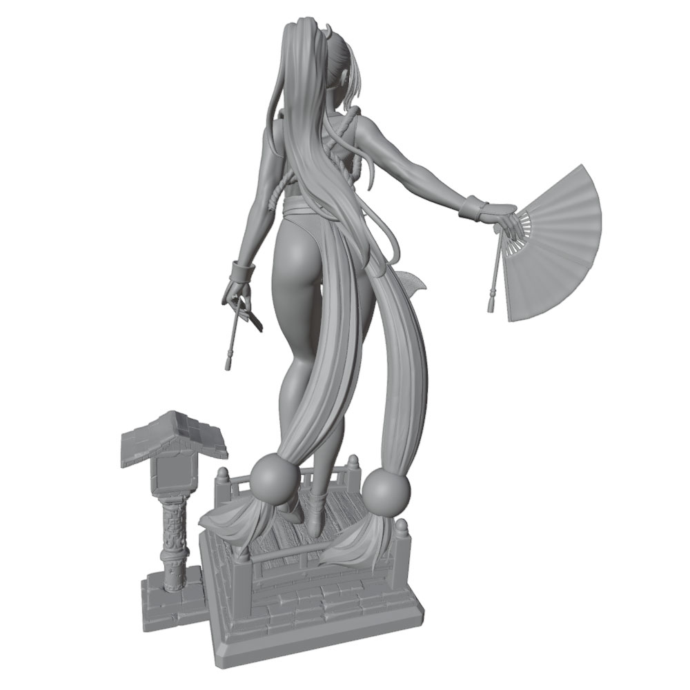 1/24 Sexy Long-Haired Girl Min - đánh giá và giá 3D Printing For Dummies