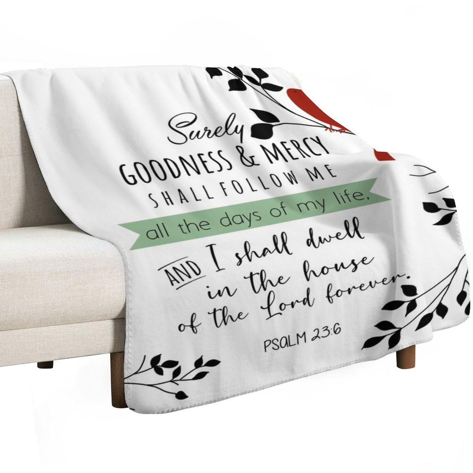 Bible Verses Throw Blanket Wri - đánh giá và giá 3D Printing Verse