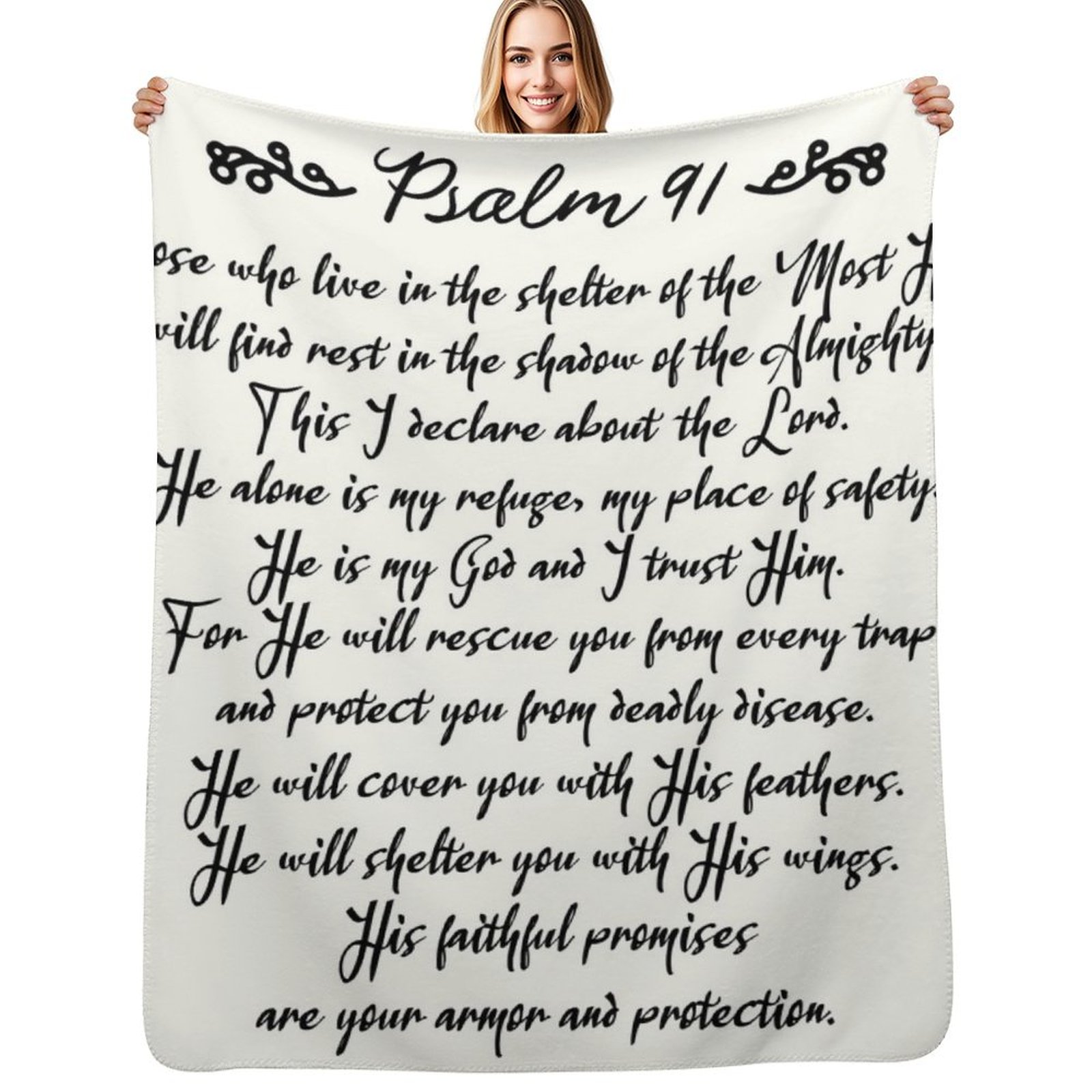 Psalm 91 | Christian Inspirati - đánh giá và giá 3D Printing Verse