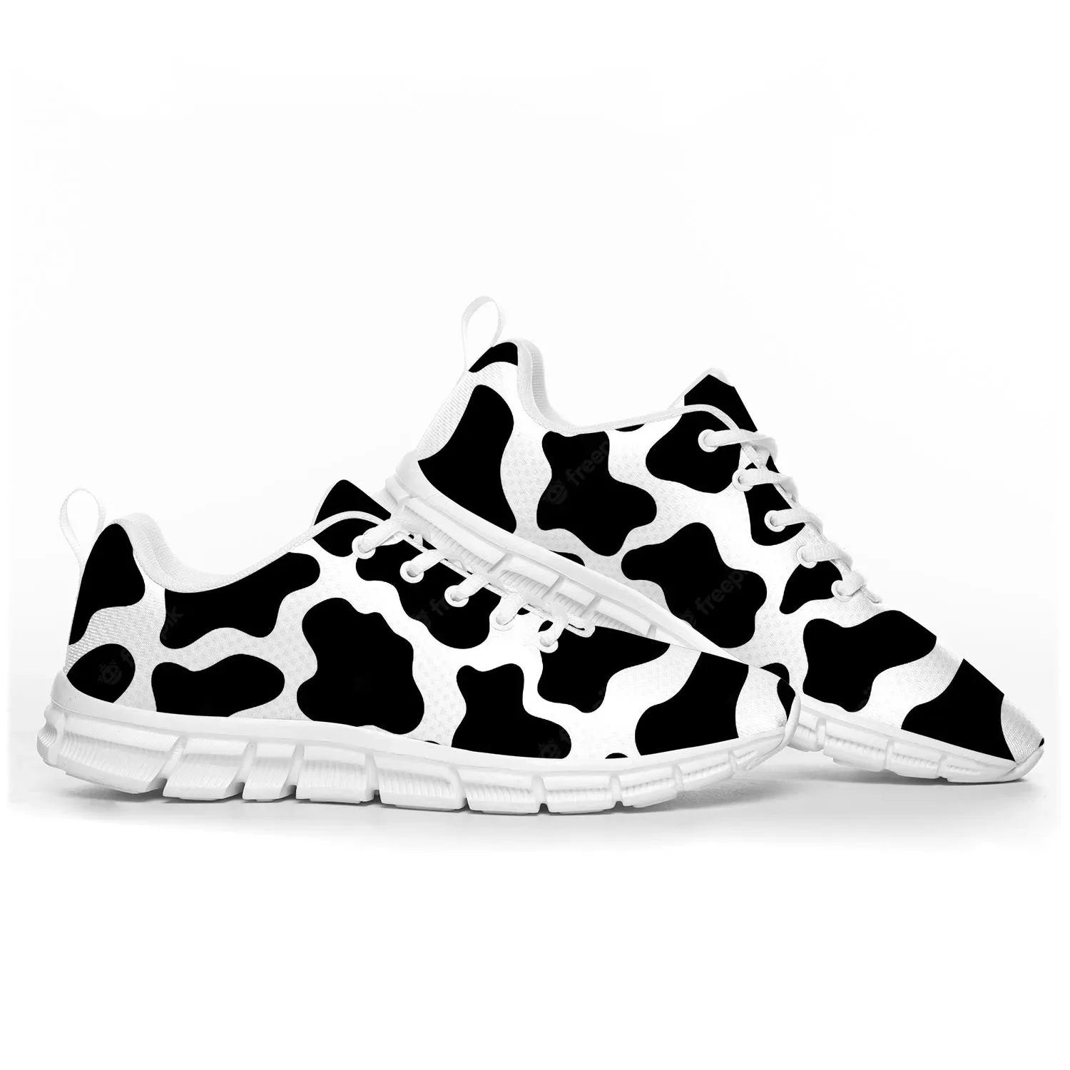 Cow Print 3D Pattern Sports Sh - đánh giá và giá 3D Printing Quality