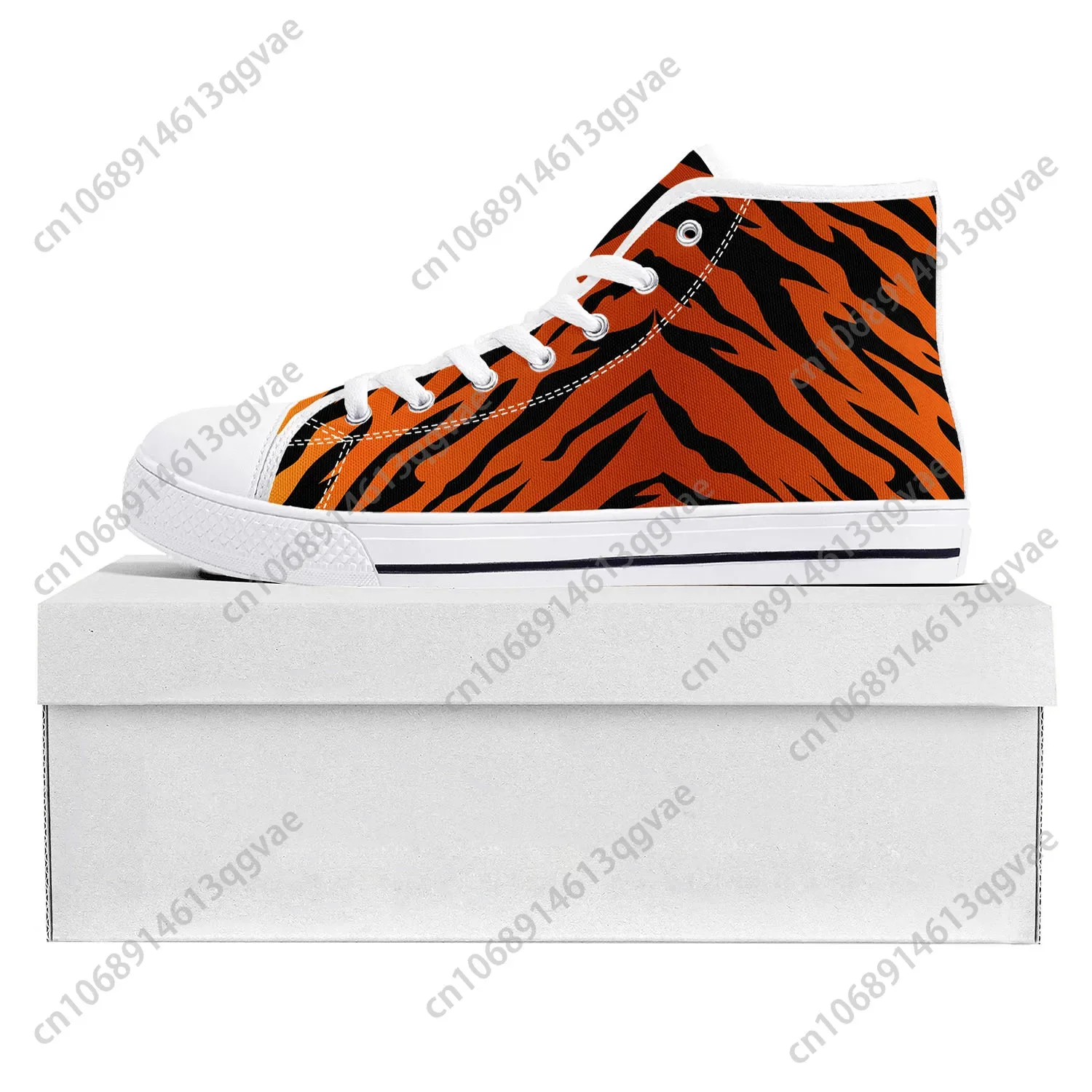 Tiger Stripe 3D Print High Top - đánh giá và giá 3D Printing Quality
