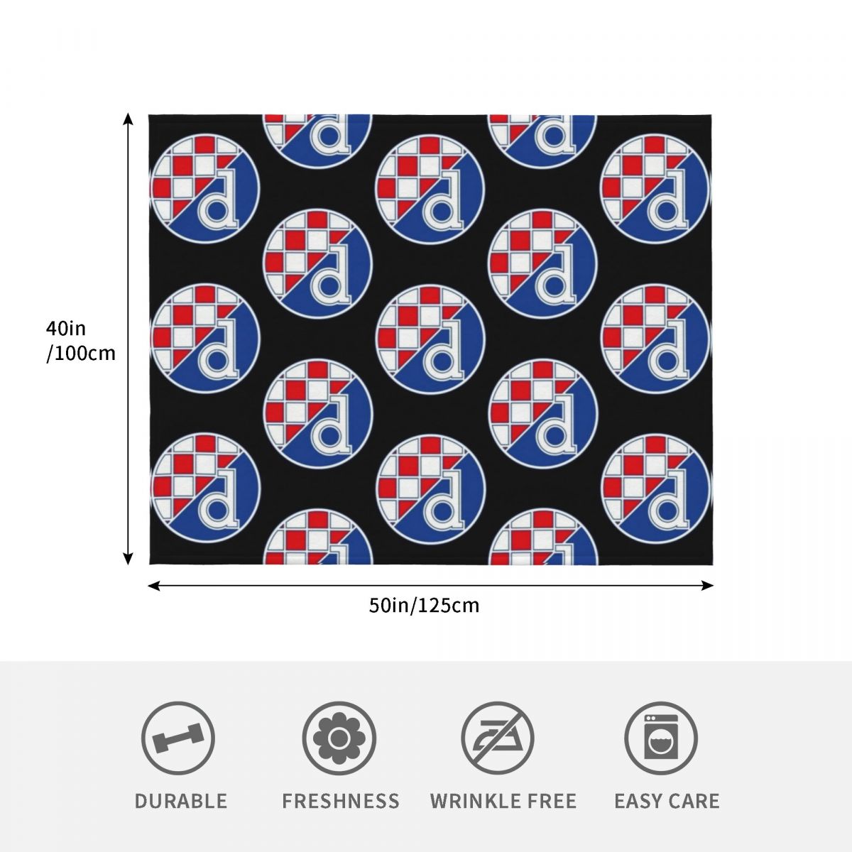 Dinamo Zagreb Throw Blanket So - đánh giá và giá 3D Printing Zagreb