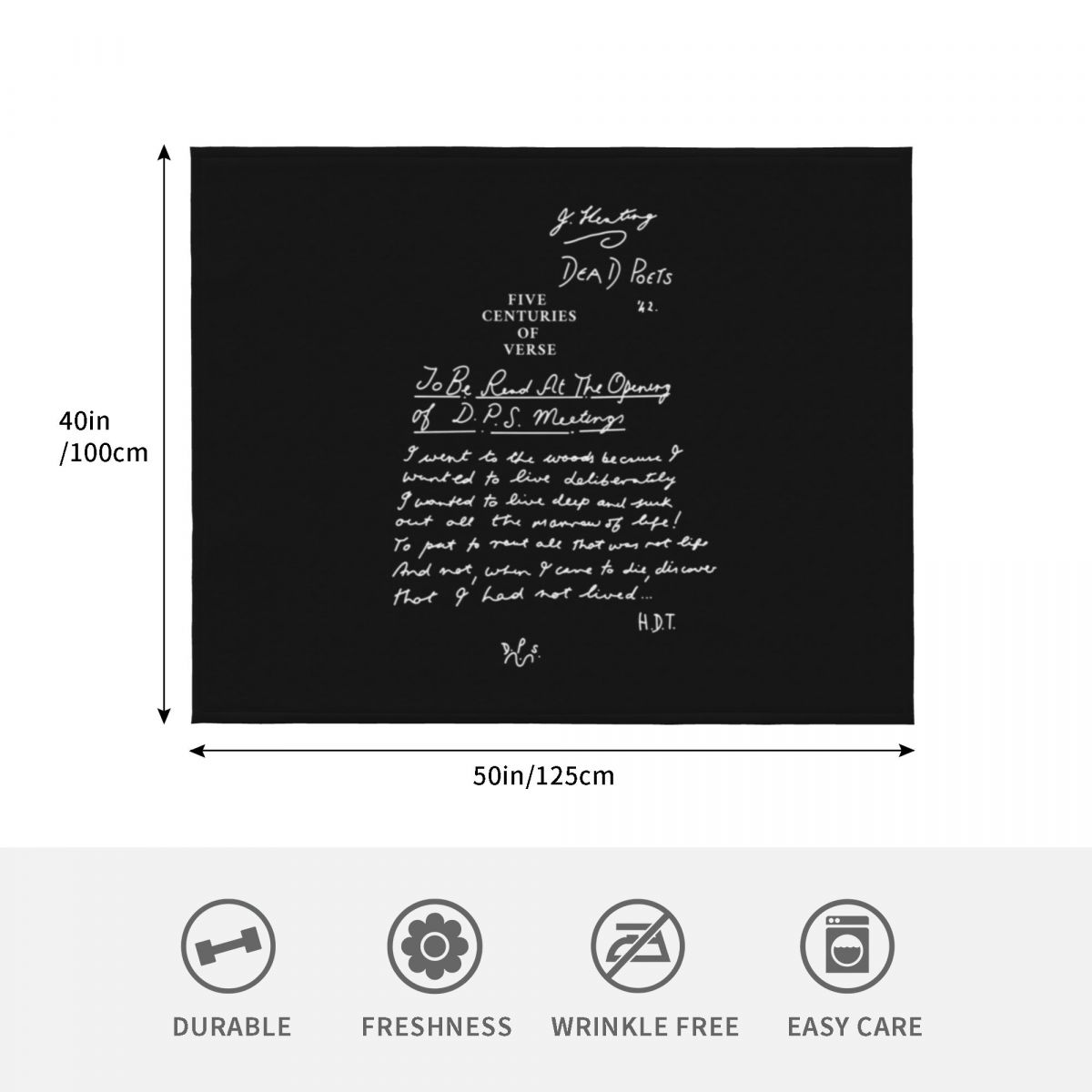Dead Poets Society five centur - đánh giá và giá 3D Printing Verse