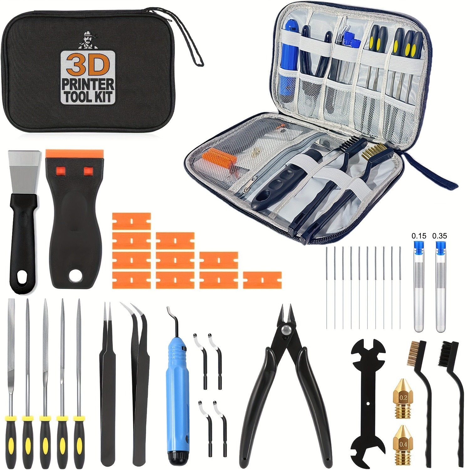 3D Printer Tools Kit, 33pcs 3D - đánh giá và giá 3D Printing Sla