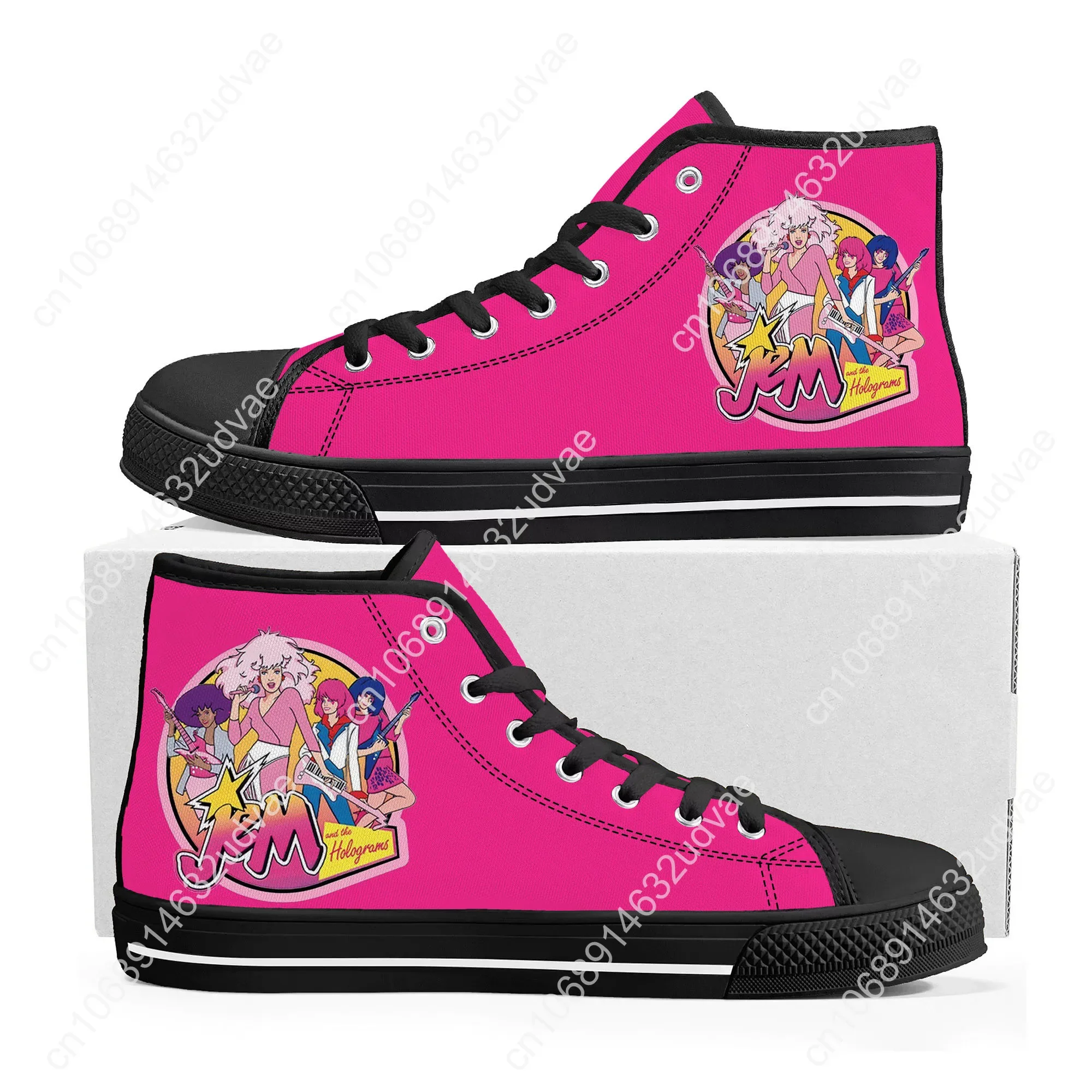 Jem and The Holograms High Top - đánh giá và giá 3D Printing Hologram