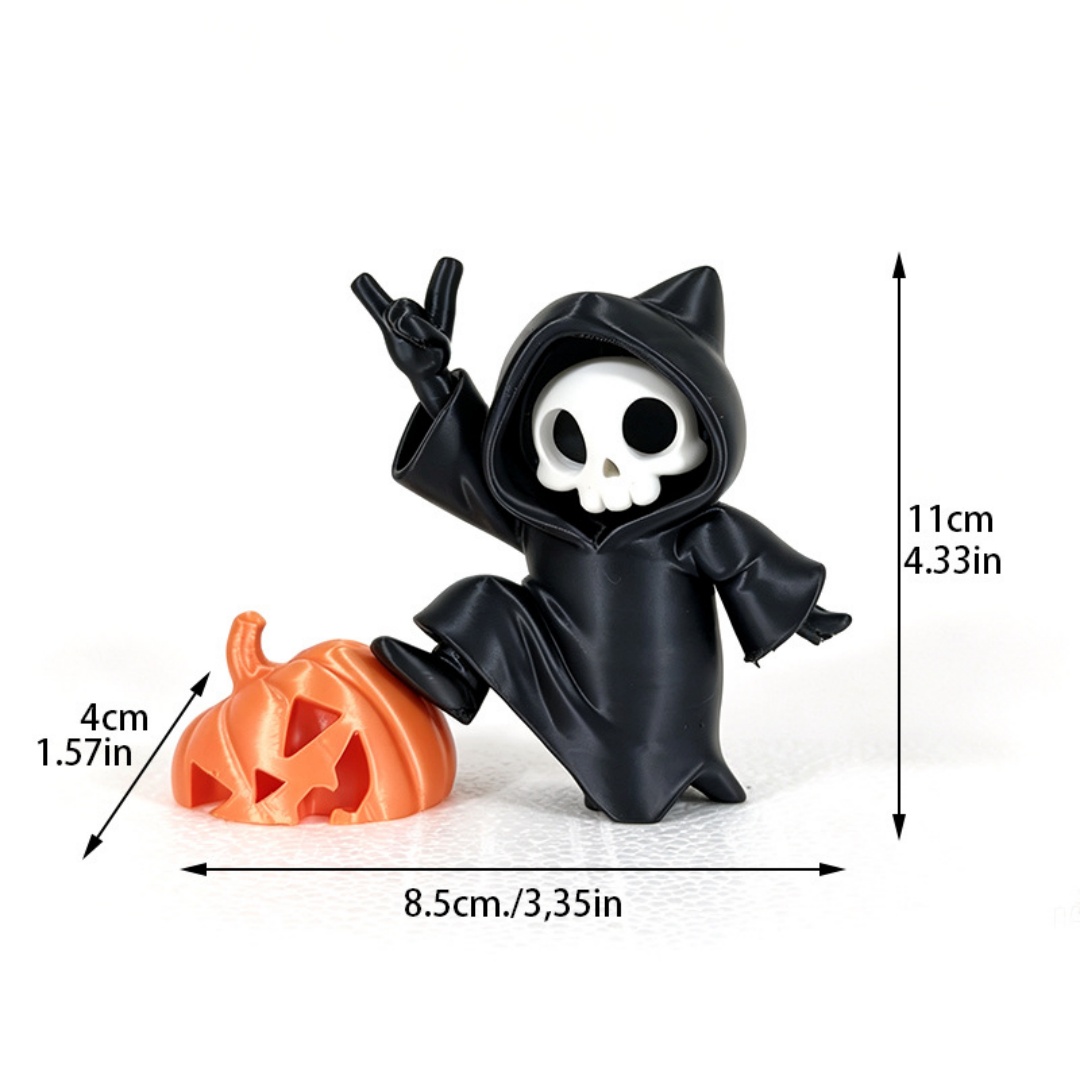Cat Ear Grim Reaper Halloween  - đánh giá và giá 3D Printing Ghosting