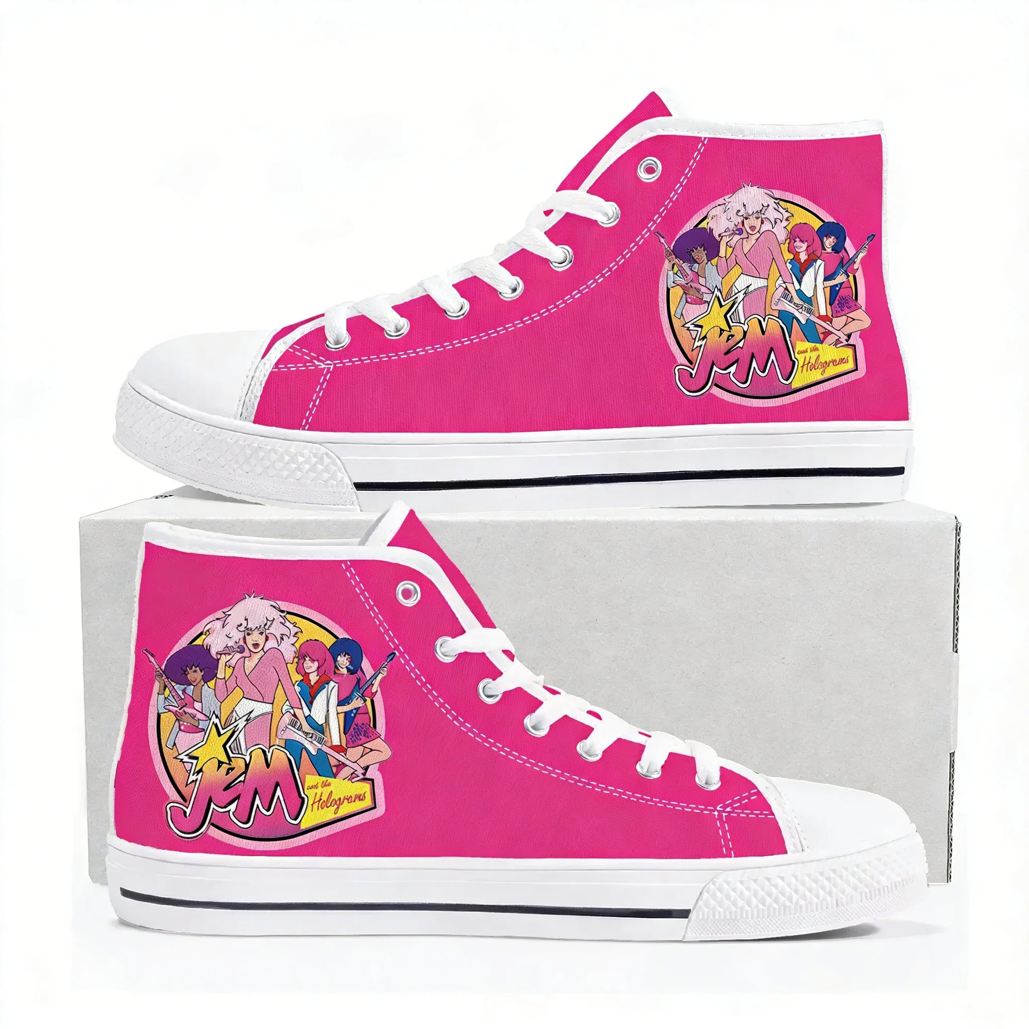Jem and The Holograms High Top - đánh giá và giá 3D Printing Hologram