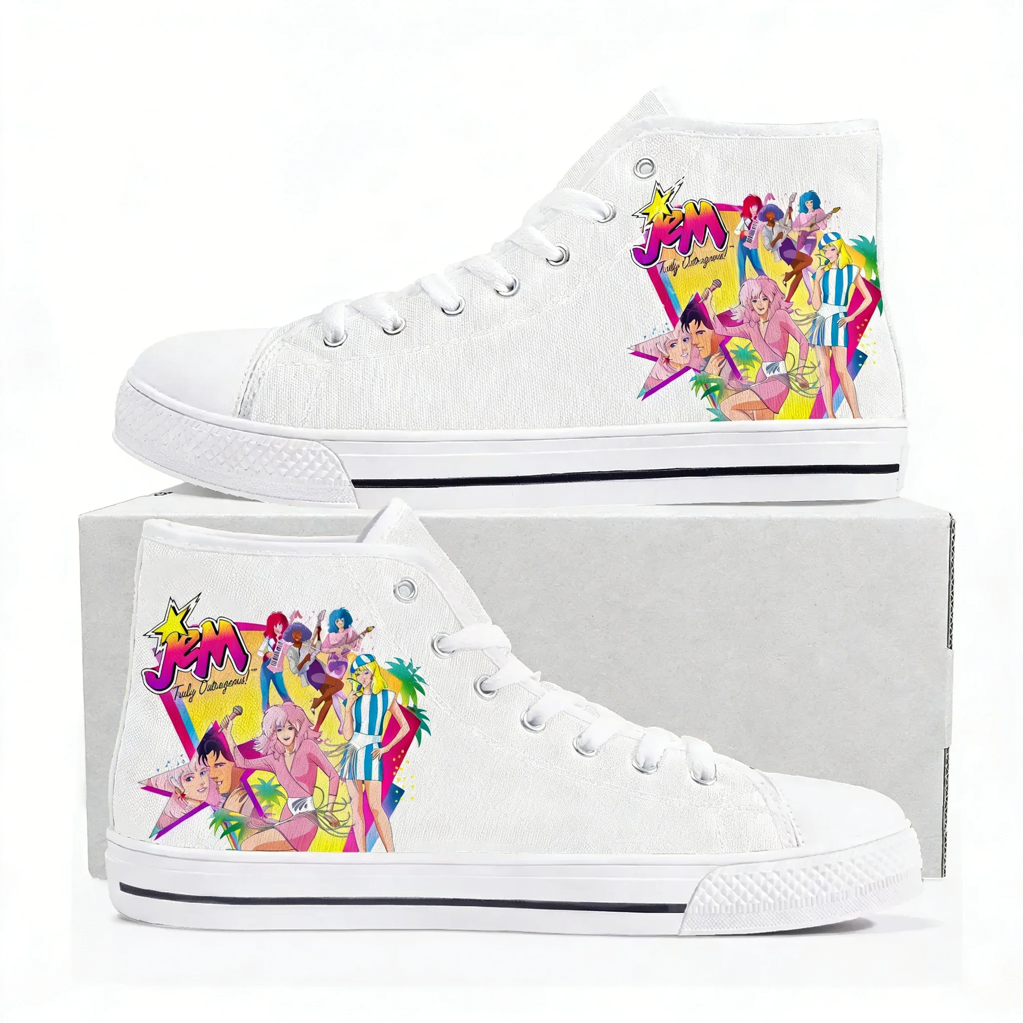 Jem and The Holograms High Top - đánh giá và giá 3D Printing Hologram