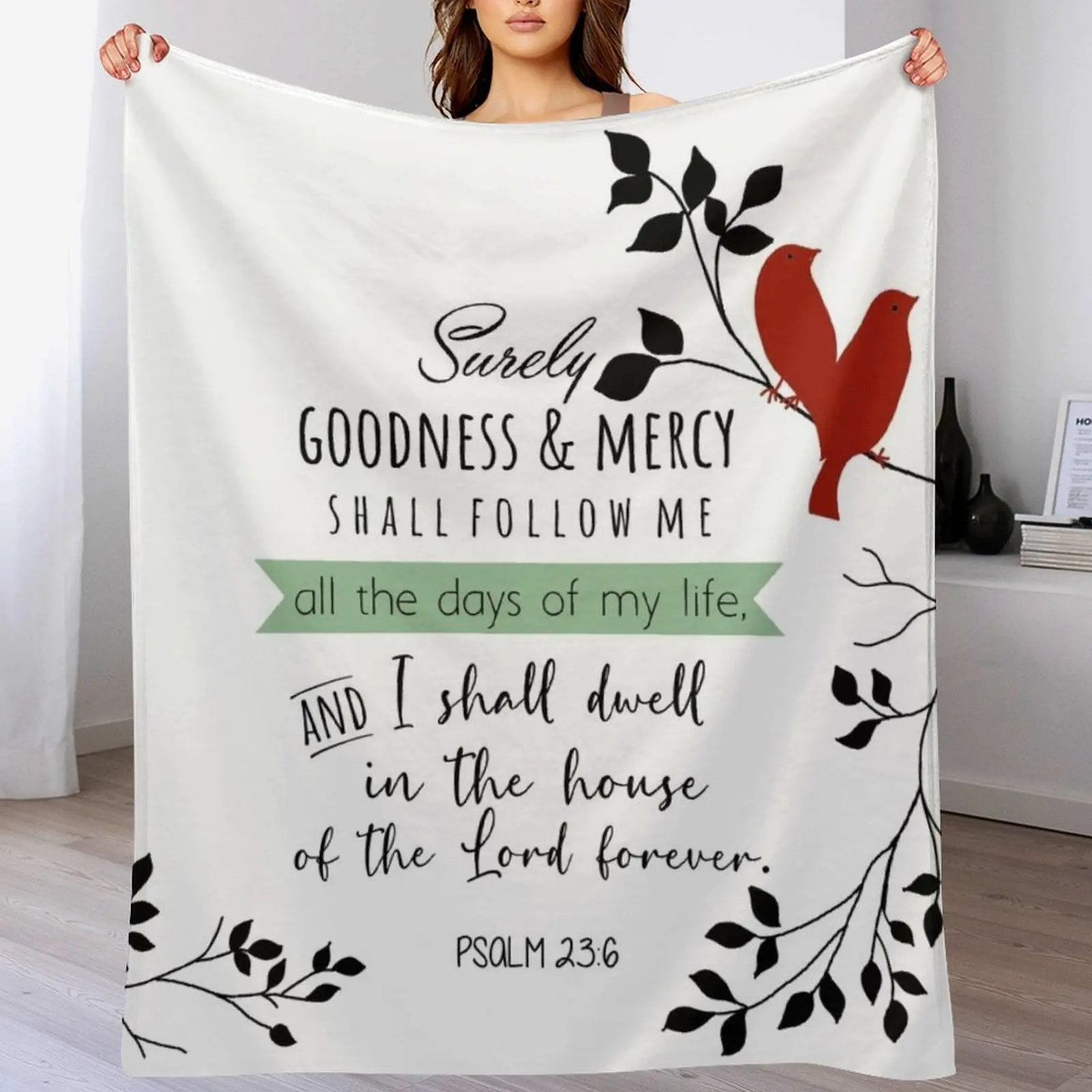 Bible Verses Throw Blanket Ver - đánh giá và giá 3D Printing Verse