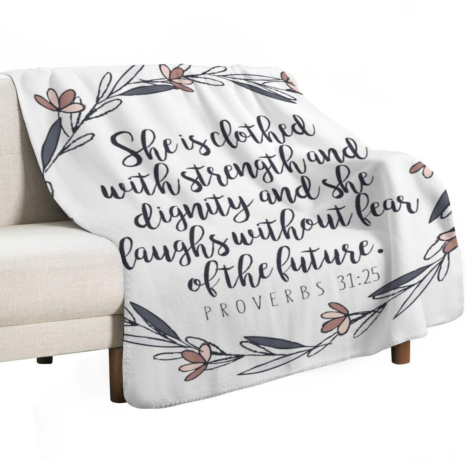 Bible Verse - Proverbs 31:25 T - đánh giá và giá 3D Printing Verse