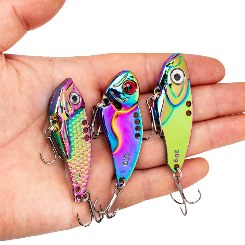 3PCS Metal Colorful VIB Lure 5 - đánh giá và giá 3D Printing Lure
