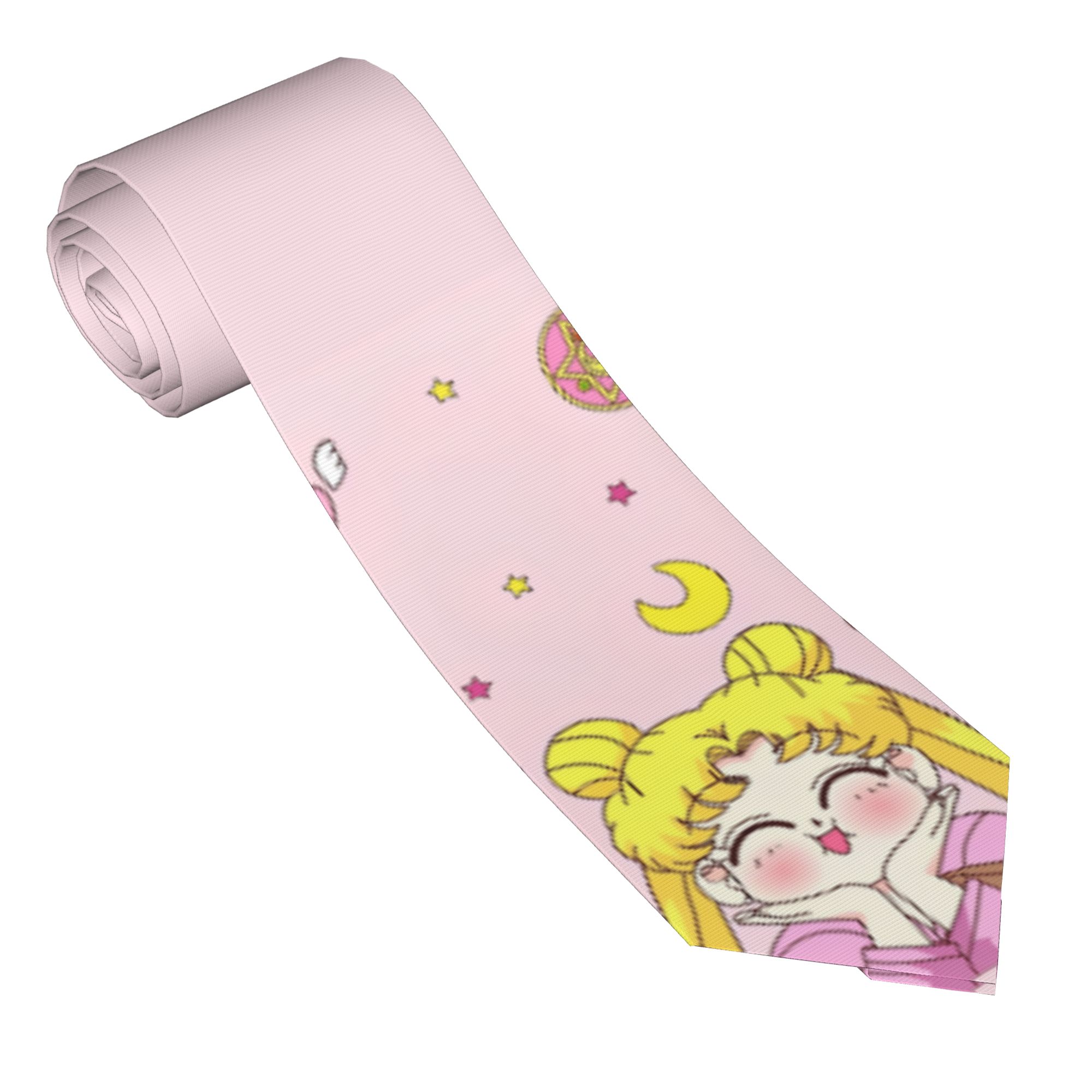 Mens Tie Cartoon Moons 3D Prin - đánh giá và giá 3D Printing Quality