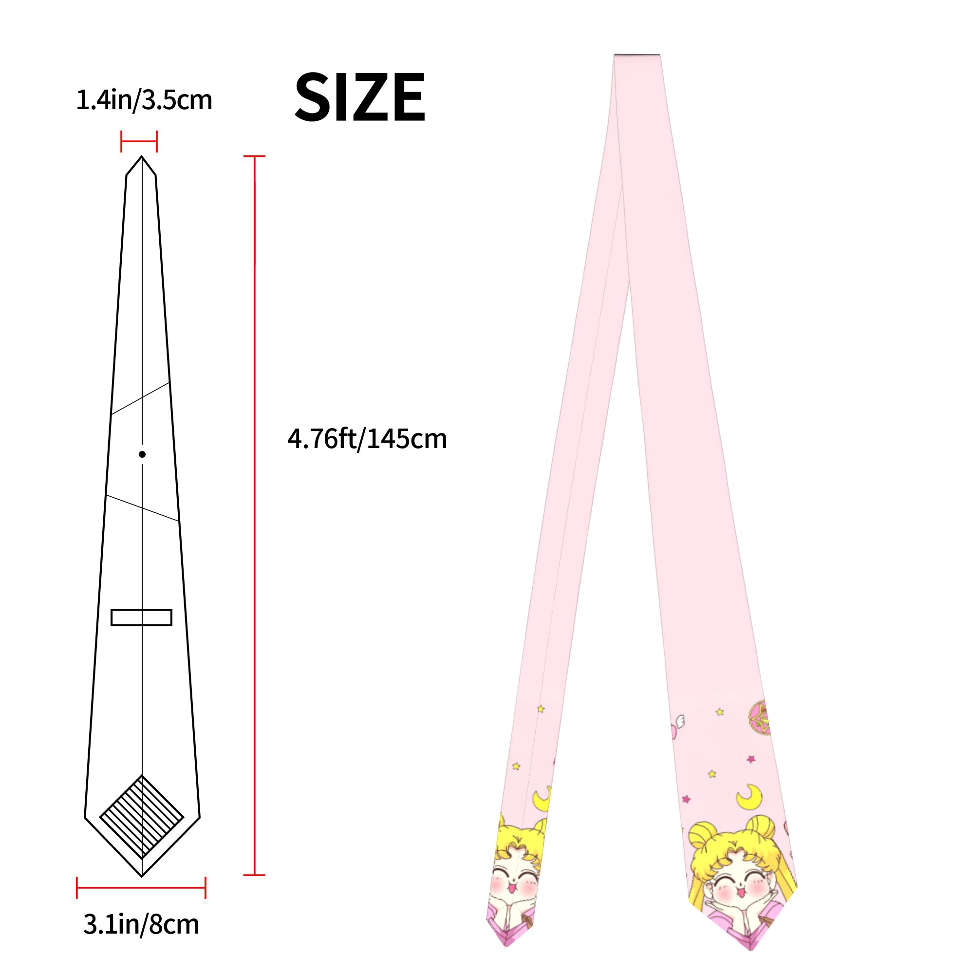 Mens Tie Cartoon Moons 3D Prin - đánh giá và giá 3D Printing Quality