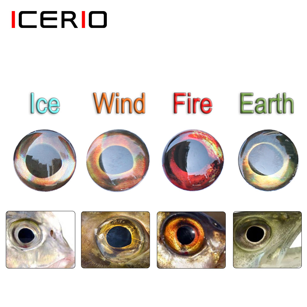 ICERIO 100 Chiếc Toàn Phương 3 - đánh giá và giá 3D Printing Lure