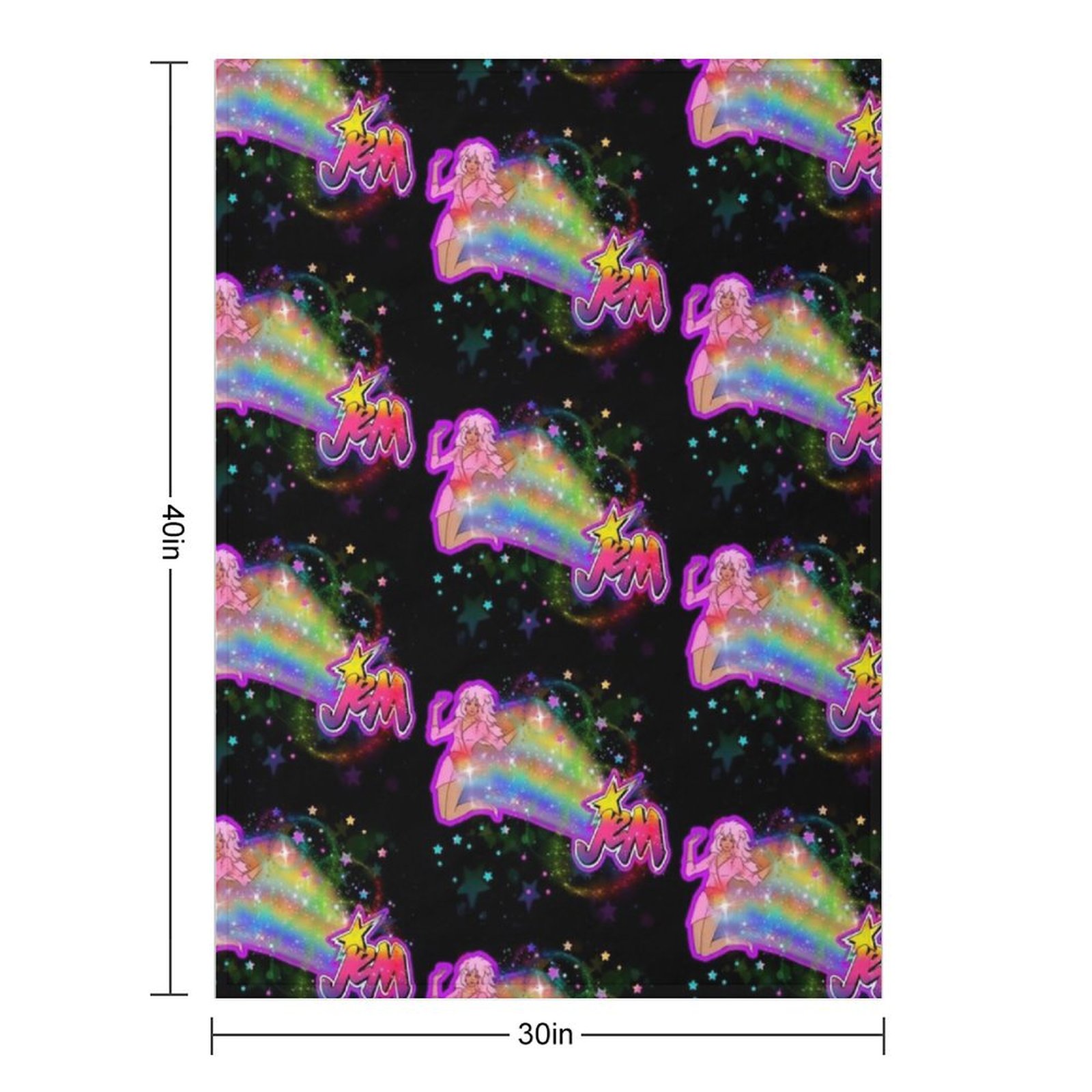 Jem and the holograms rainbow  - đánh giá và giá 3D Printing Hologram