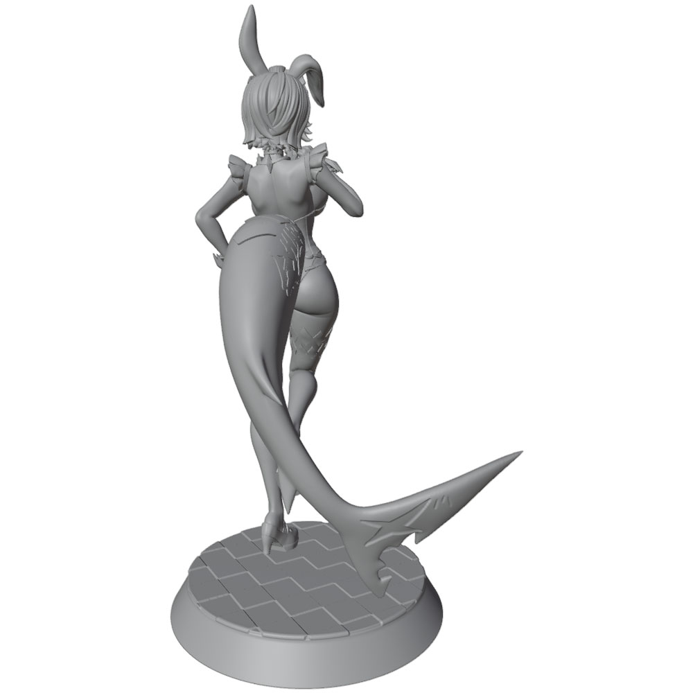 1/24 75mm Female Warrior Resin - đánh giá và giá 3D Printing Jobs