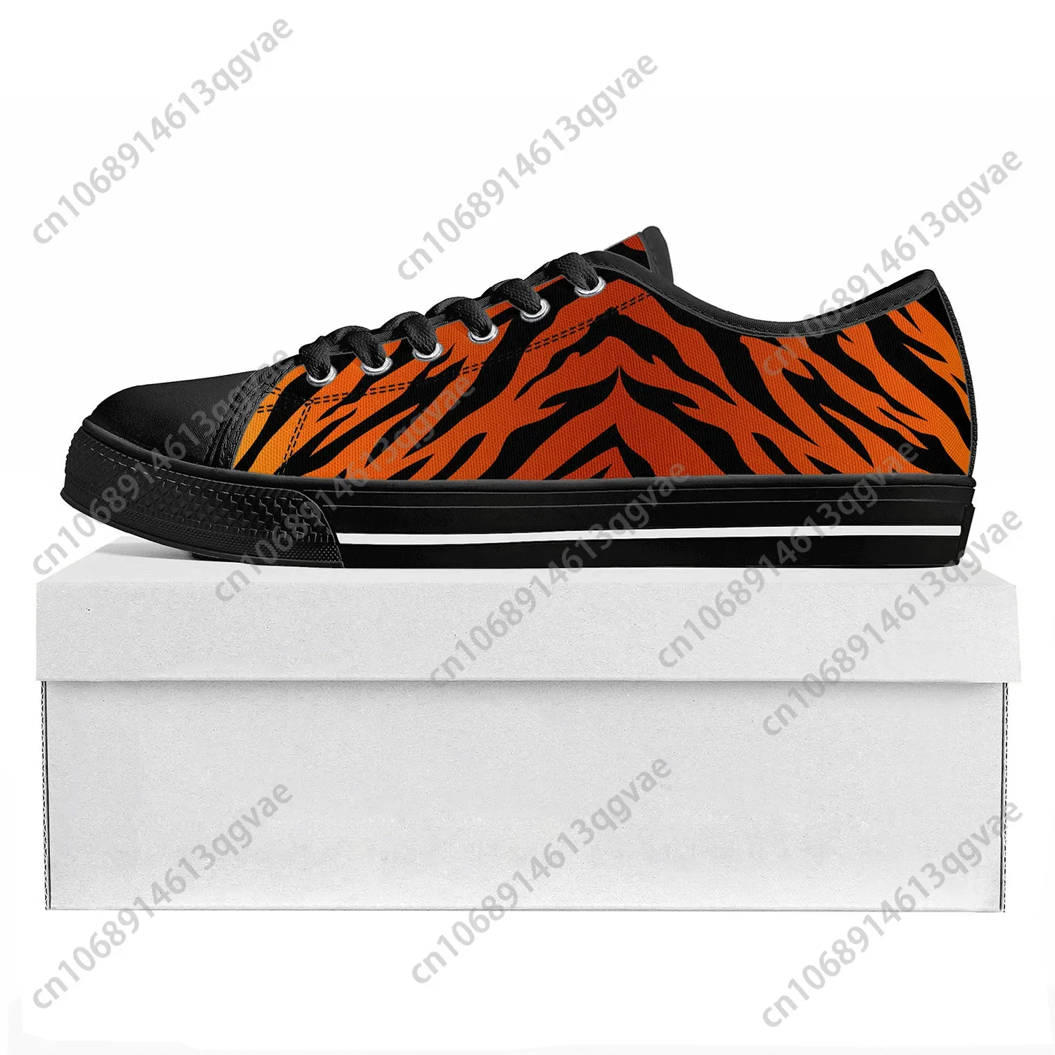 Tiger Stripe 3D Print Low Top  - đánh giá và giá 3D Printing Quality