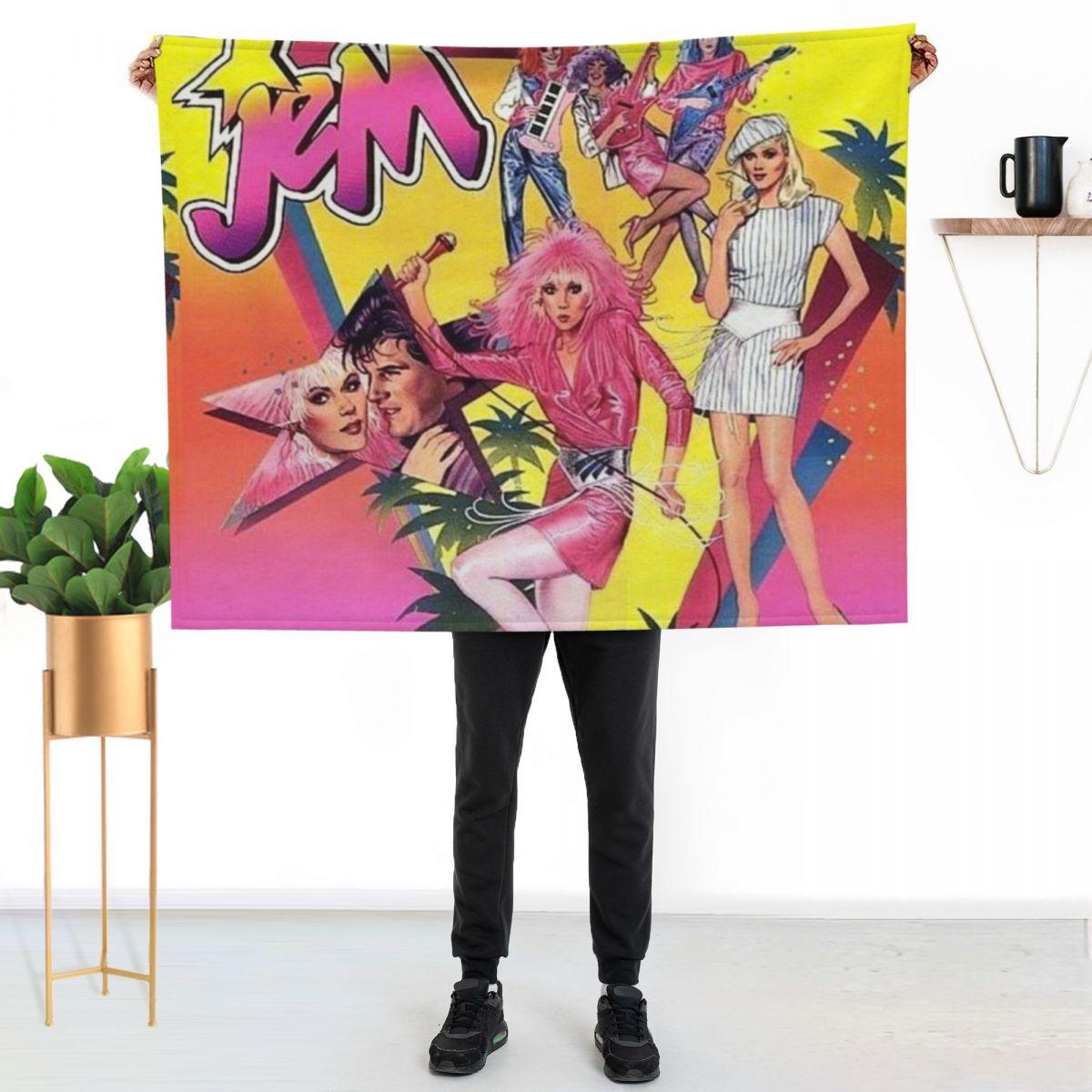 Jem and the holograms Throw Bl - đánh giá và giá 3D Printing Hologram