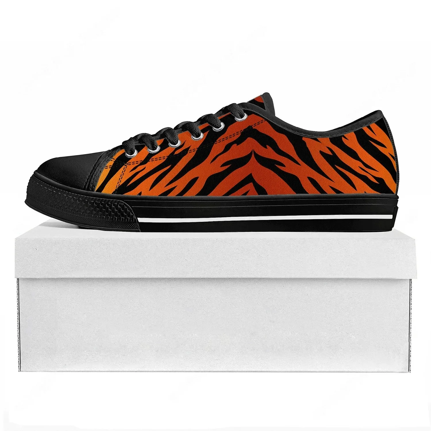 Tiger Stripe 3D Print Low Top  - đánh giá và giá 3D Printing Quality
