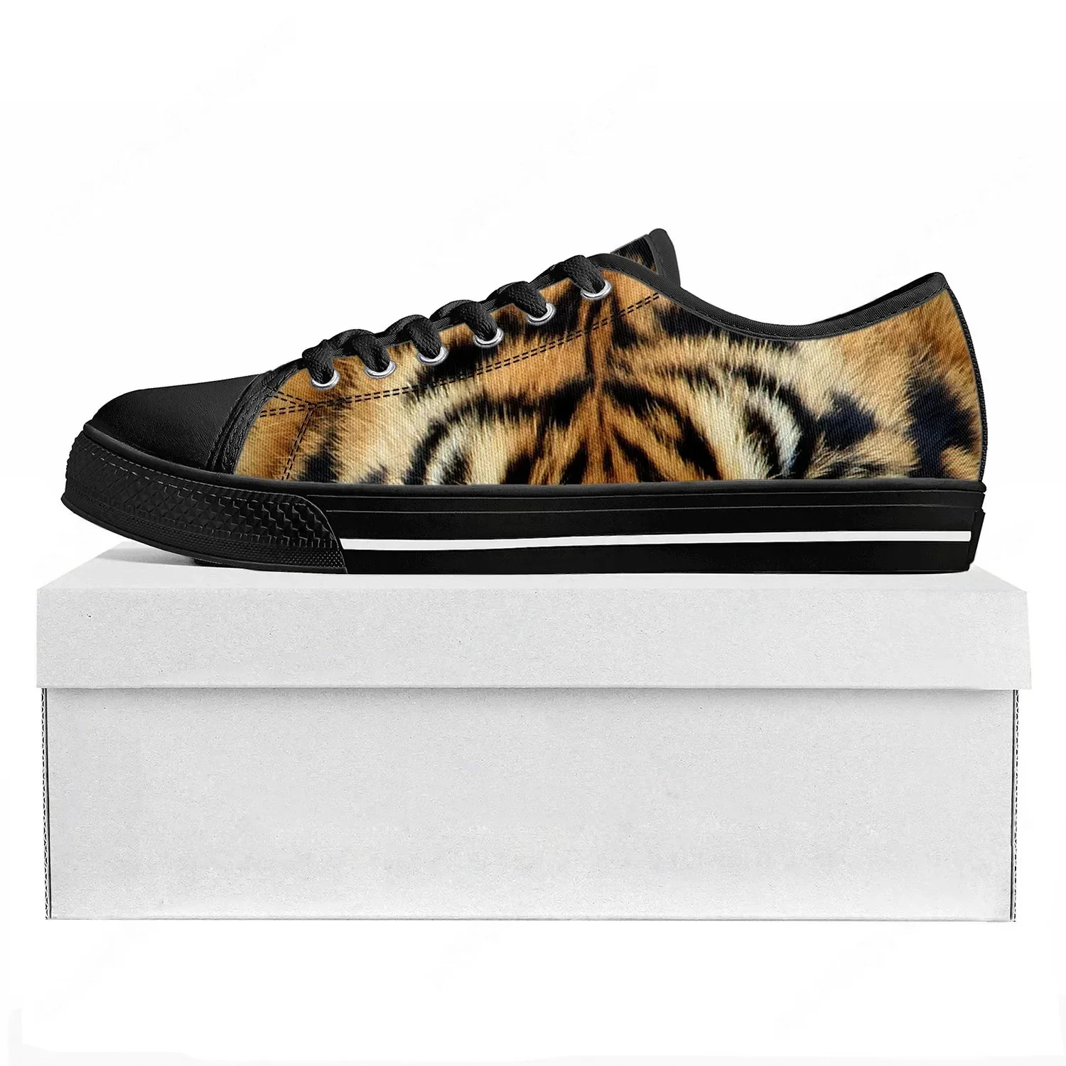 Tiger Stripe 3D Print Low Top  - đánh giá và giá 3D Printing Quality