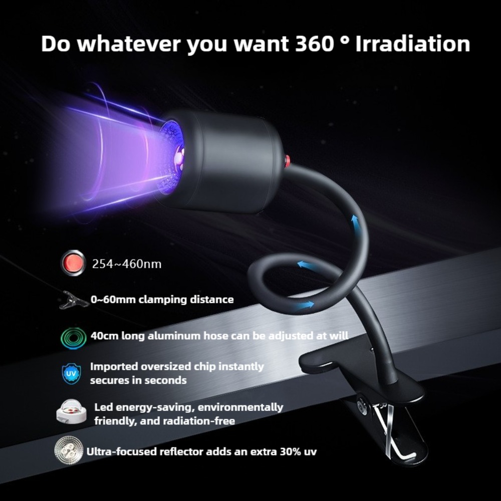 Handheld Clamp UV Curing Lamp  - đánh giá và giá 3D Printing Sla