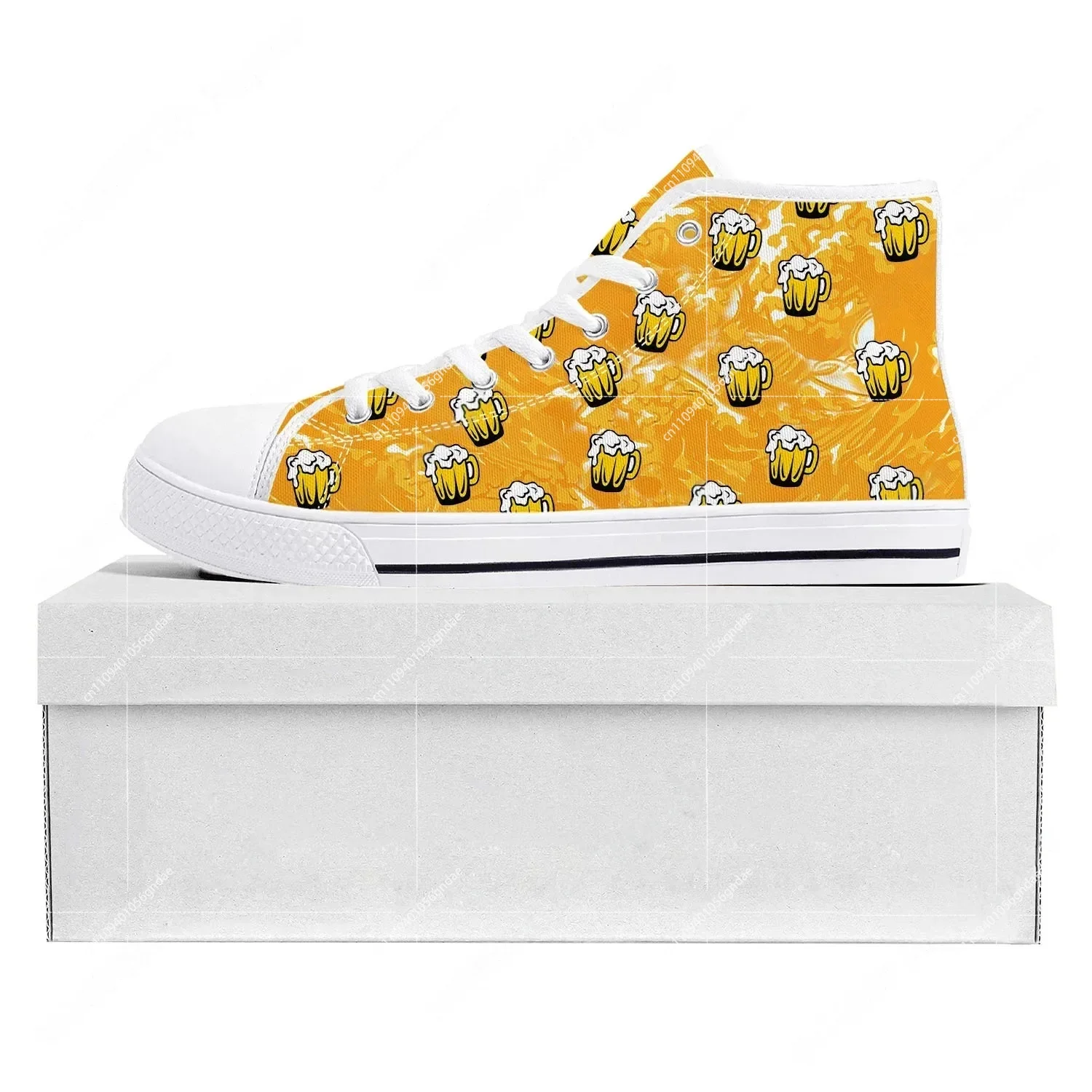 Beer Unisex 3D Print High Top  - đánh giá và giá 3D Printing Quality