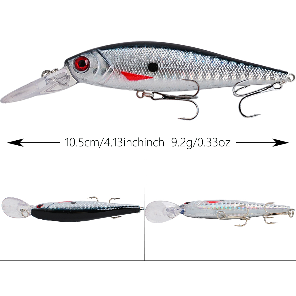 8Pcs Fishing Lure 10cm/9g Arti - đánh giá và giá 3D Printing Lure