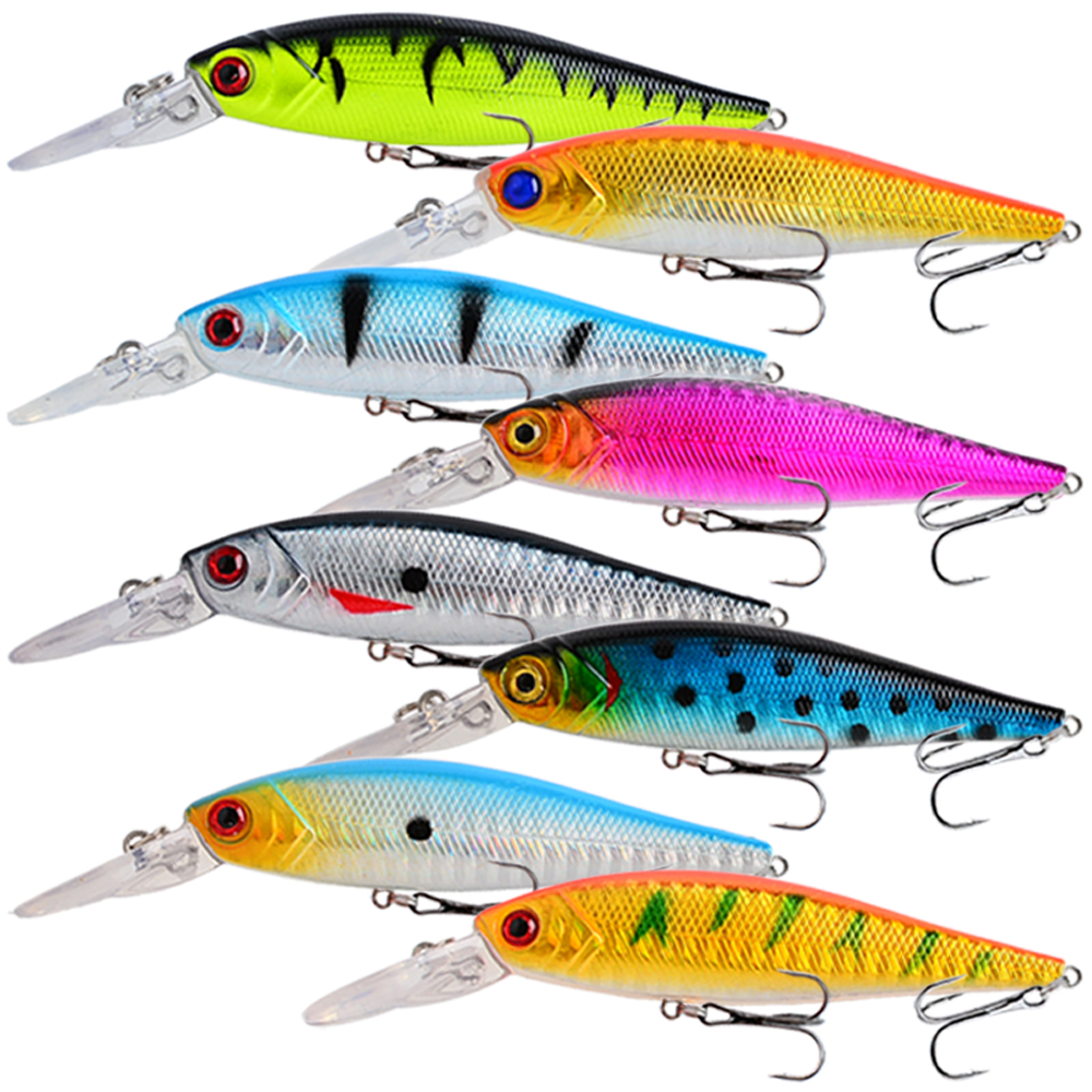 8Pcs Fishing Lure 10cm/9g Arti - đánh giá và giá 3D Printing Lure
